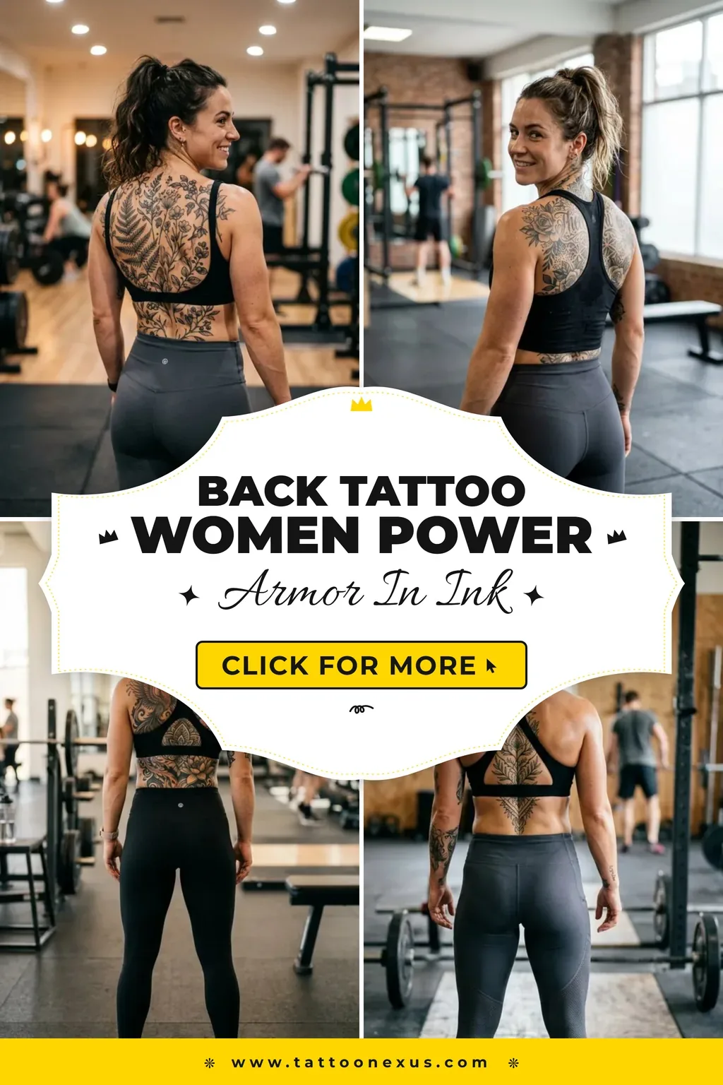 Back Tattoos for Women Who Carry Art Like Armor