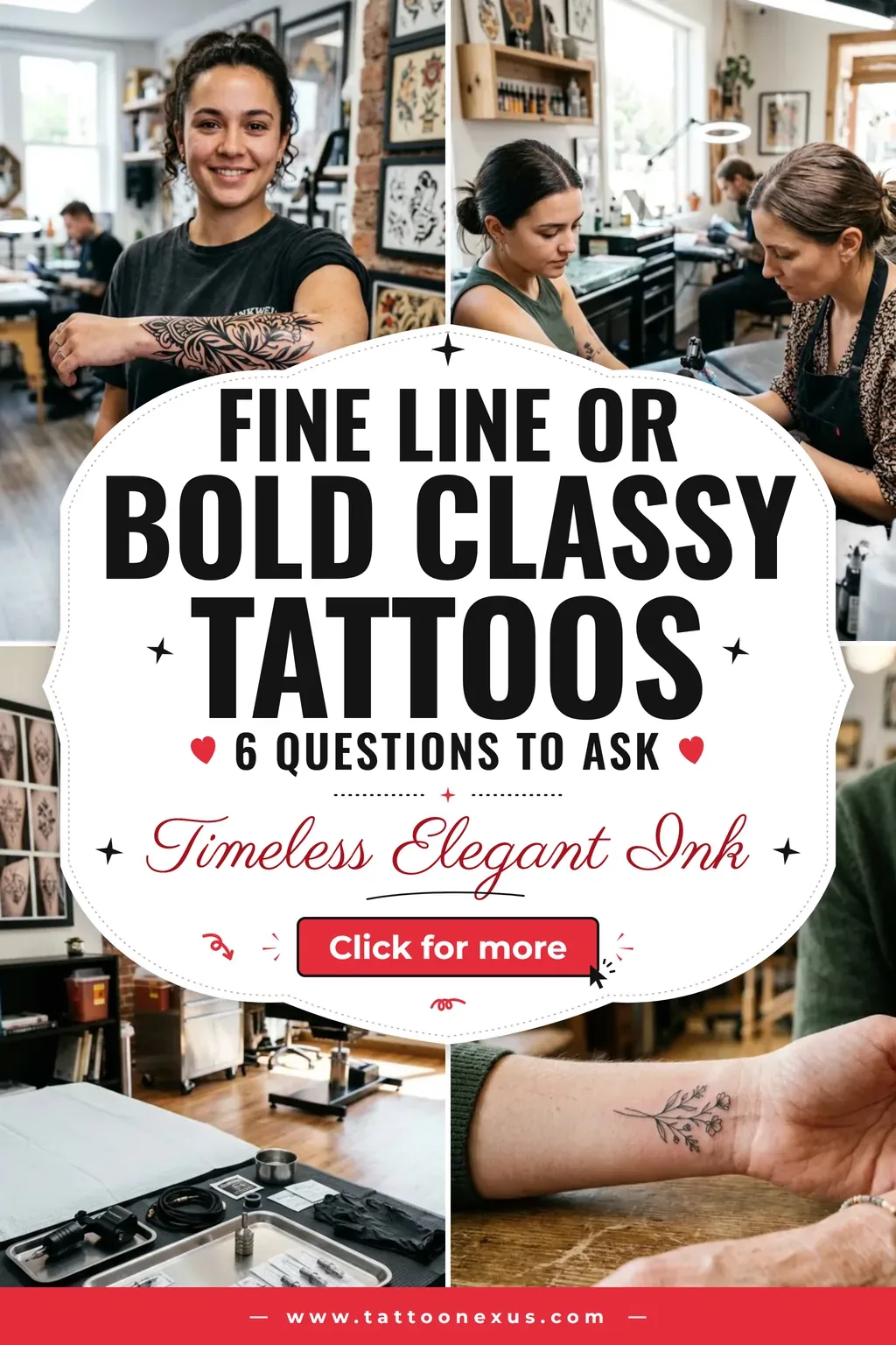 Classy Tattoos That Age Well With Fine Line or Bold Ink