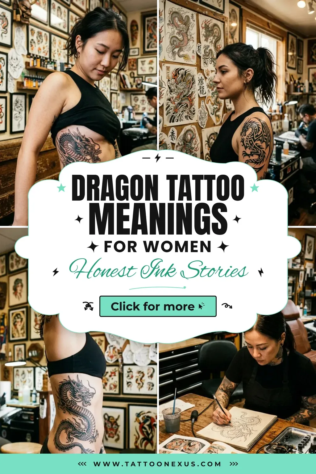 Dragon Tattoo Meanings Most Women Misunderstand Completely