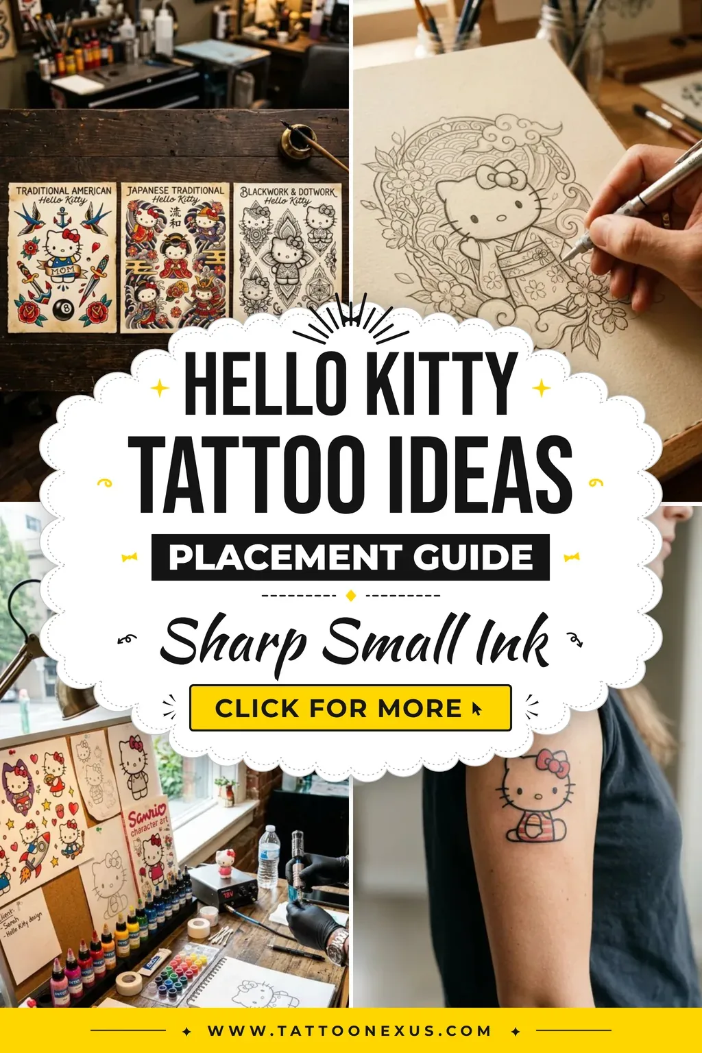 Hello Kitty Tattoo Placement Rules That Keep Small Designs Sharp