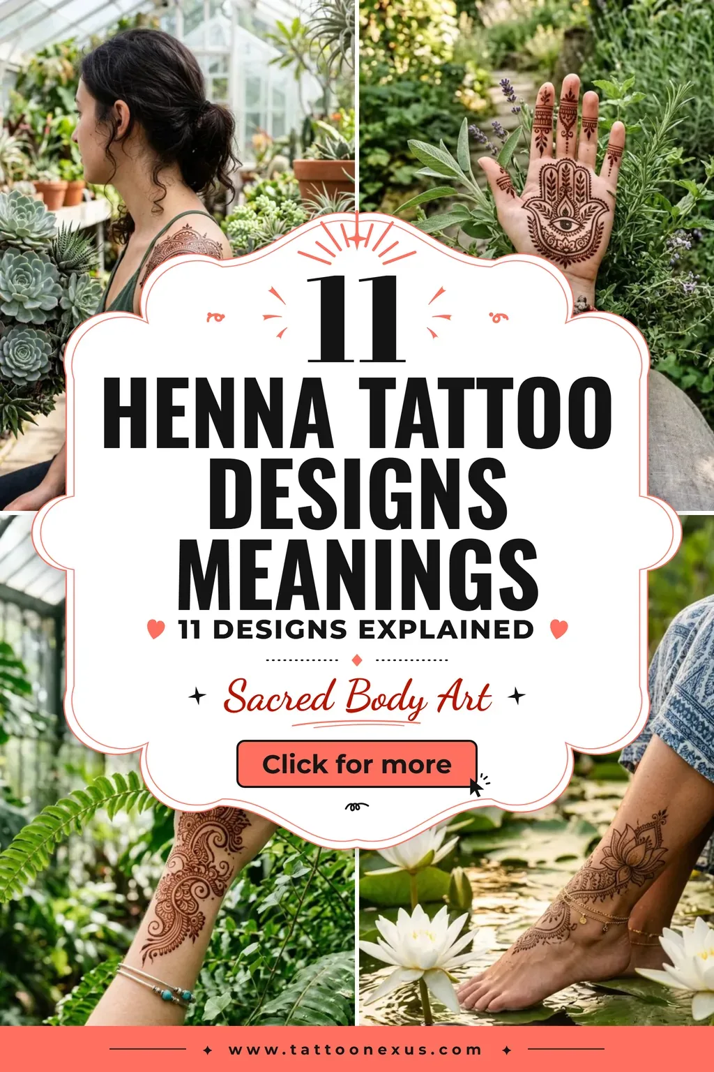 Henna Tattoo Meanings Explained for 11 Timeless Designs