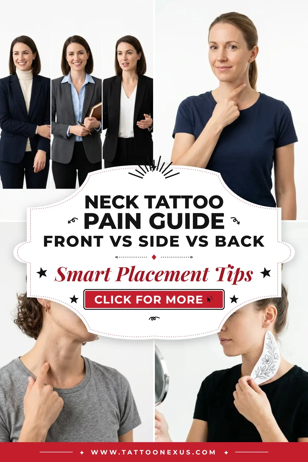 Neck Tattoo Pain Levels and Best Spots for Less Hurt