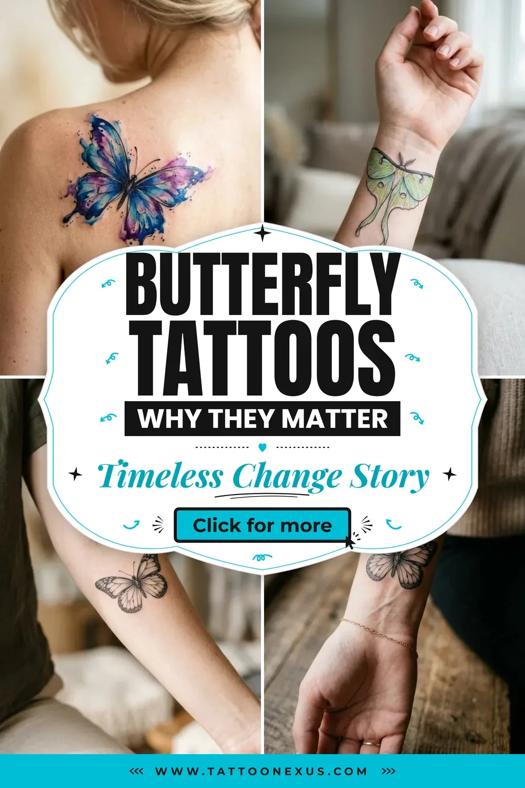 Butterfly Tattoo Stories About Change and Finding Your Wings