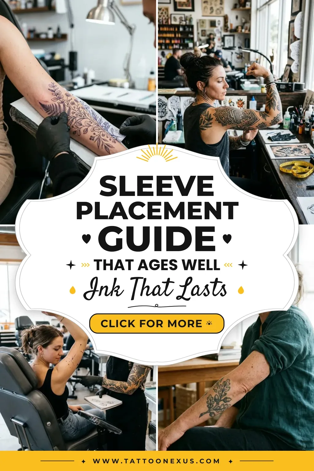 Sleeve Tattoos That Age Well Start With Smart Placement