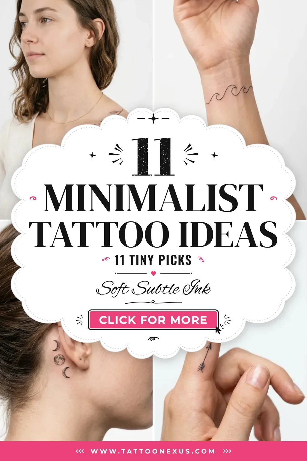 Tiny Minimalist Tattoos With Single Lines That Stand Out